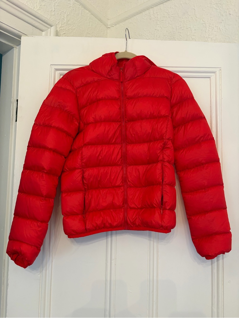 Women TNA Little Puff Jacket with Hood